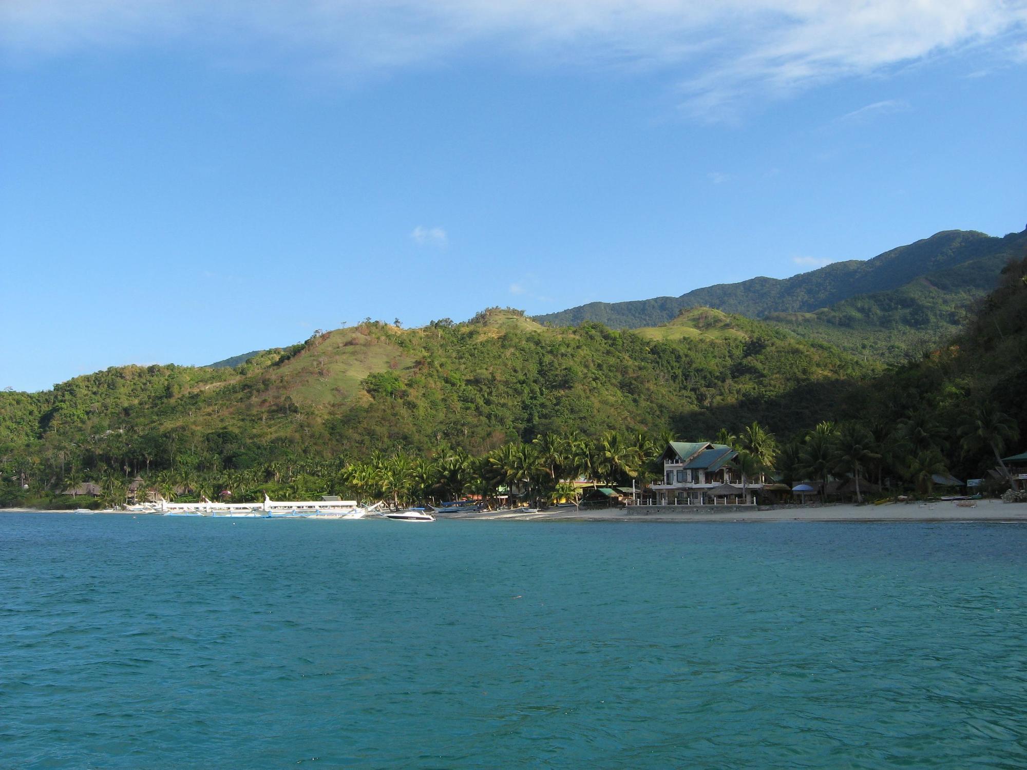 El Canonero Diving Beach Resort Puerto Galera Buitenkant foto