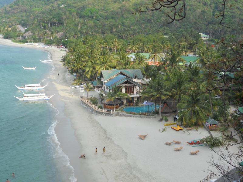 El Canonero Diving Beach Resort Puerto Galera Buitenkant foto