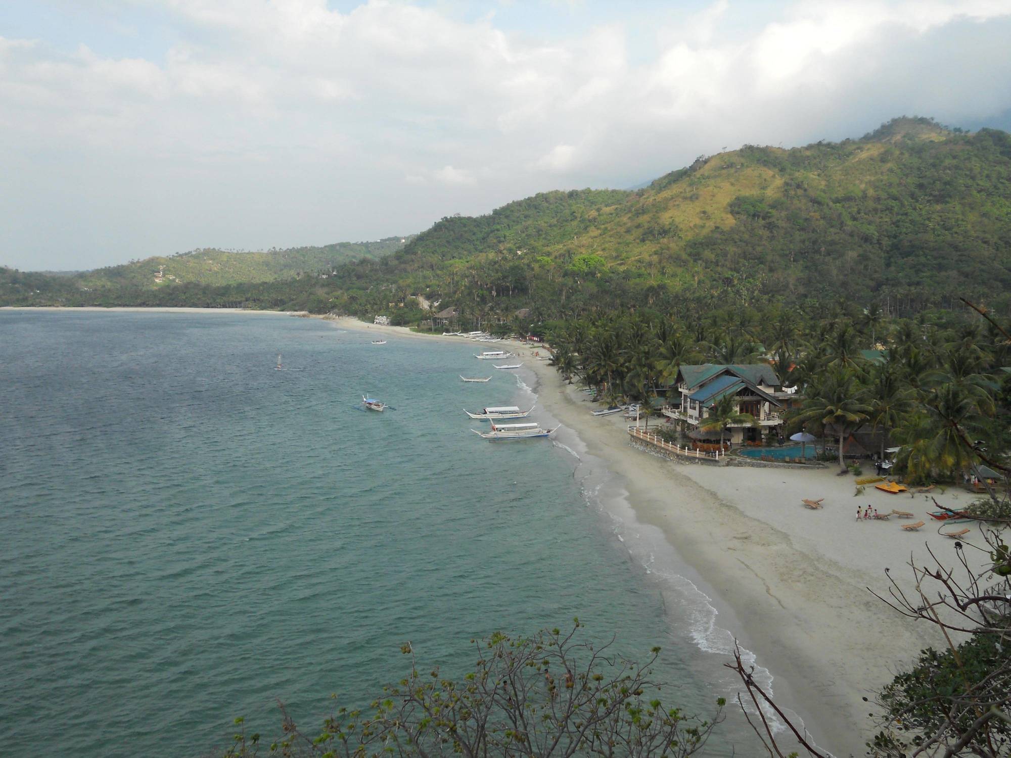 El Canonero Diving Beach Resort Puerto Galera Buitenkant foto