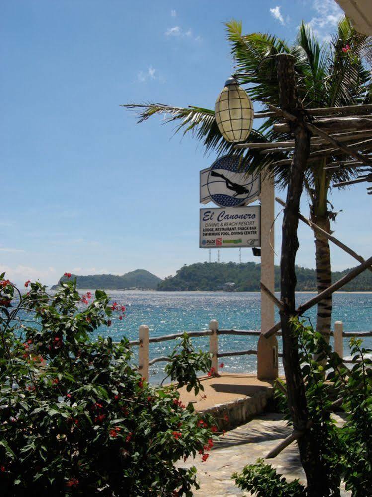 El Canonero Diving Beach Resort Puerto Galera Buitenkant foto