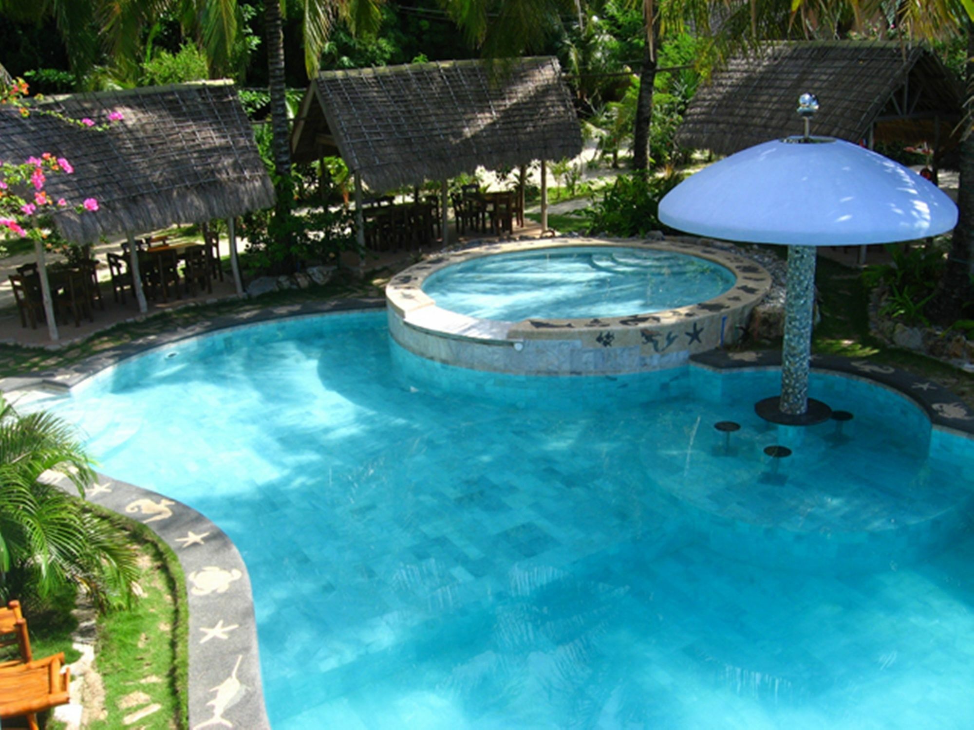 El Canonero Diving Beach Resort Puerto Galera Buitenkant foto